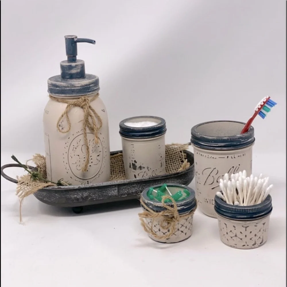 Bathroom Accessory Organizer Set